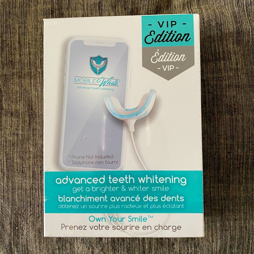 Mobile teeth whitening kit